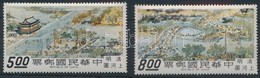 ** 1968 Egy Város Észak-Kínában Sor ötöscsíkkal Mi 677-683 - Sonstige & Ohne Zuordnung