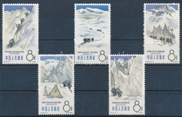 ** 1965 Hegymászók Sor,
Climbers Set
Mi 868-872 - Andere & Zonder Classificatie