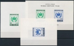 ** 1960 A Menekültek Sor Blokk Formában Mi 548-549 + Blokk Mi 15 - Andere & Zonder Classificatie