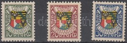 ** 1927 87 éve Született II. Johann Herceg Sor Mi 75-77 - Autres & Non Classés