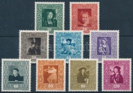 ** 1949 Festmények A Fejedelmi Galériából Sor Mi 268-276 - Other & Unclassified