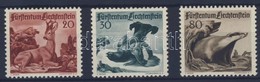 ** 1950 Vadászat, állatok Mi 285-287 - Other & Unclassified