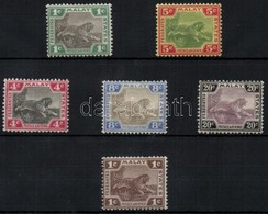 * 1901-1918 Forgalmi Bélyegek / Definitive Stamps Mi 15 + 18 + 29a + 31y + 33 + 44 - Andere & Zonder Classificatie