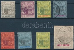 * O 1904/1907 Címer Sor Mi 123-130 - Altri & Non Classificati