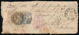 1863 Levél Előlap Mohácsra / Cover Front To Hungary 'COBURG' - Other & Unclassified