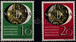 ** 1951 Nemzetközi Bélyegkiállítás Sor Mi 141-142 - Autres & Non Classés