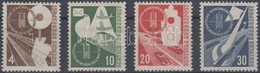 ** 1953 Közlekedési Kiállítás Sor Mi 167-170 - Altri & Non Classificati