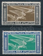 ** 1933 Róma-Chicago Repülés Sor Mi 196-197 - Andere & Zonder Classificatie