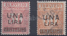 O 1925 Servizio Commissioni Mi 9-10 - Sonstige & Ohne Zuordnung