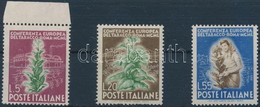 ** 1950 Európai Dohánykonferencia Sor Mi 802-804 - Other & Unclassified