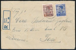 Olasz Megszállás Szlovéniában 1941 Ajánlott Levél  / Italian Occupation In Slovenia Registered Cover - Other & Unclassified