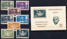 ** 1963 Sport Sor Mi 1160-1167 + Blokk Mi 34 - Sonstige & Ohne Zuordnung