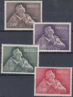 ** 1957 Almeida Garrett Költő és Politikus Sor Mi 856-859 - Altri & Non Classificati