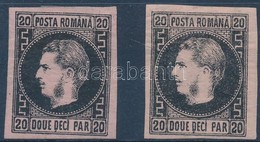 * 1866 Forgalmi Mi 16y (1. Típus, 2 Színváltozat) - Altri & Non Classificati