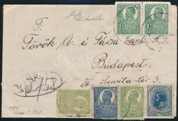 1921 Ajánlott Levél Budapestre / Registered Cover To Hungary - Altri & Non Classificati