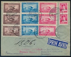 1930 Ajánlott Légi Levél Németországba / Registered Airmail Cover To Germany - Autres & Non Classés