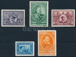 ** 1931 50 éves A Királyság Sor Mi 397-401 - Other & Unclassified