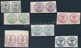 ** 1932 75 éves A Román Bélyeg Sor Párokban Mi 450-456 - Other & Unclassified