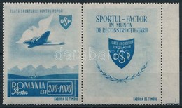 ** 1945 Népsport ívszéli Szelvényes Bélyeg Mi 884 Zf - Autres & Non Classés