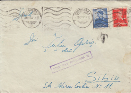 KING MICHAEL, CENSORED TIMISOARA NR 12, WW2, STAMPS ON COVER, 1941, ROMANIA - 2de Wereldoorlog (Brieven)