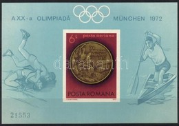 ** 1972 Olimpiai érmesek Blokk Mi 101 - Autres & Non Classés