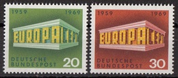 Germania 1969 Sc. 996-997 Europa CEPT Full Set MNH Germany - 1969