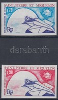 ** 1974 100 éves Az UPU Vágott Sor Mi 496-497 Imperforate - Altri & Non Classificati