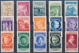 ** 1935 Nemzetközi Nőkongresszus Sor Mi 985-999 - Altri & Non Classificati