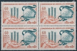 ** 1963 Éhezés Elleni Kampány Négyestömb Mi 195 - Other & Unclassified