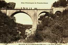 39...salin Les Bains....environ......le Pont Du Diable - Andere & Zonder Classificatie