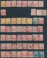 O 1871 Kőnyomat + Réznyomat + Hírlap 52 Db Vegyes Minőségű Bélyeg / 52 Stamps Ex Mi 1-14, Mixed Quality - Autres & Non Classés