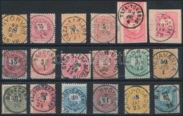 O 18 Db Krajcáros Bélyeg Szép, Olvasható Bélyegzésekkel / 18 Stamps With Nice And Readable Cancellations - Altri & Non Classificati