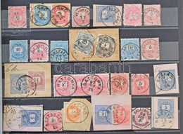 O 1874-1899 755 Db Szép Krajcáros Bélyegzés / Collection Of 755 Nice Cancellations On Krajcár Stamps - Autres & Non Classés