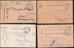 1914-1918 Közel 150 Tábori Posta Lap, Képeslap, Levél / About 150 Field Post Cards, Picture Postcards, Covers - Other & Unclassified