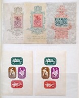 ** Kb 135 Db-ból álló Postatiszta Blokk Ill. Kisív Gyűjtemény 1939-2001 Benne Jobb értékek (Roosevelt, Lánchíd, Bélyegna - Altri & Non Classificati