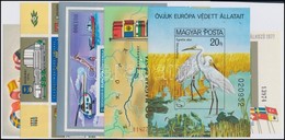 ** 1975-1981 6 Klf Európa Témájú Vágott Blokk (36.500) / 6 Different Imperforate Blocks - Other & Unclassified