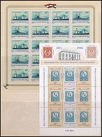 ** 1992-2001 17 Db Klf Magyar Kisív 2 Db Nagyalakú Berakólapon / 17 Different Mini Sheets - Sonstige & Ohne Zuordnung