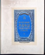 Szovjetunió 1921-1950 Szép és Jó állapotú üres, Használatlan Előnyomott Album / USSR Stamp Album 1921-1950, Unused, Good - Altri & Non Classificati