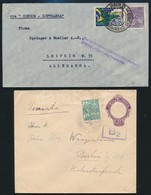 Brazilia 15 Levél Németországba Közte Légiek / Brasil 15 Covers To Germany Incl. Airmail - Andere & Zonder Classificatie