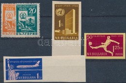 ** O Bulgária Kis Tétel Blokkokkal / Small Lot With Blocks On 2 Stockcards - Andere & Zonder Classificatie