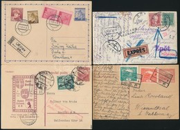 Csehszlovákia 39 Főleg Háború Előtti Küldemény Jobbakkal / Czechoslovakia 39 Mostly Pre-war Covers And Postcards With Be - Andere & Zonder Classificatie