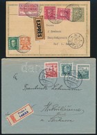 Csehszlovákia 12 Főleg Háború Előtti Küldemény Jobbakkal / Czechoslovakia 12 Mostly Pre-war Covers And Postcards With Be - Autres & Non Classés