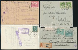 Csehszlovákia 9 Db Küldemény A 30-as évekig / Czechoslovakia 9 Covers, Postcard Up To The 1930-es - Autres & Non Classés