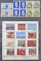 ** Kanada Kb 260 Db Bélyeg Közepes Berakóban / Canada Ca. 260 Stamps In Stockbook (Névérték / Postage Value CAD 61,-) - Other & Unclassified