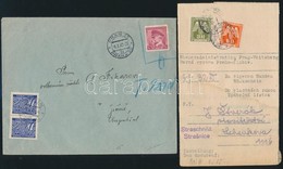 Német Megszállás Böhmen Und Mähren 22 Db Küldemény  / German Occupation Böhmen Und Mähren 22 Covers And Postcards - Other & Unclassified