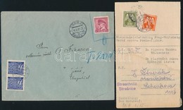 Német Megszállás Böhmen Und Mähren 22 Db Küldemény  / German Occupation Böhmen Und Mähren 22 Covers And Postcards - Sonstige & Ohne Zuordnung