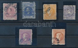 O Szerbia 6 Klasszikus Bélyeg + 3 Ex Offo Levél / Serbia 6 Classic Stamps + 3 Ex Offo Covers - Autres & Non Classés