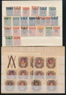 * Ukrajna 1918 148 Felülnyomott Orosz Bélyeg, Részben Specializált érdekes Anyag / Ukraine 1918 148 Overprinted Russian  - Other & Unclassified