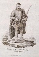 1789 II. Rákóczi György Egész Alakos Képe. Ant Tischler Rézmetszete. Megjelent: Grondski, Samuel De Grondi: Historia Bel - Stampe & Incisioni