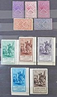 Javarészt Magyar Levélzáró Gyűjtemény, Főleg Bélyegkiállítás Témában 8 Lapos Berakóban / Stamp Expositions, Mostly Hunga - Non Classés